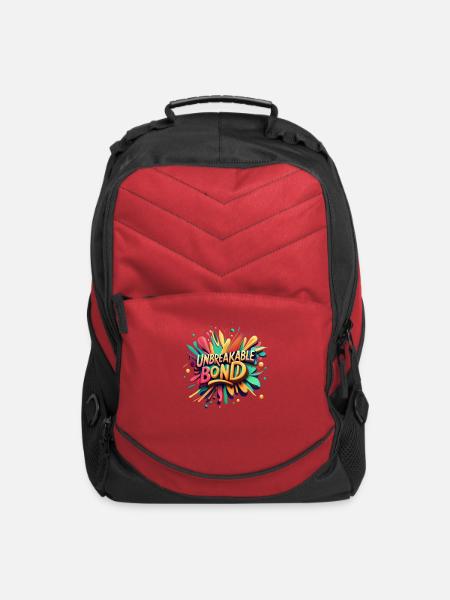Unbreakable Bond - Computer Backpack - red