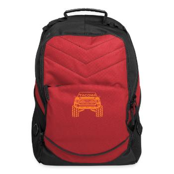 2016 Toyota Tacoma - Computer Backpack - red - Front