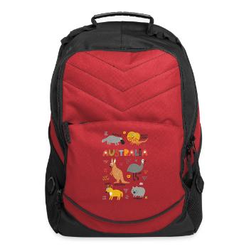 Australian Animals - Computer Backpack - red - Front