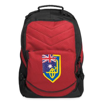 Australian Stand With Ukraine - Computer Backpack - red - Front