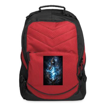 Arcane Lightning Lantern - Computer Backpack - red - Front