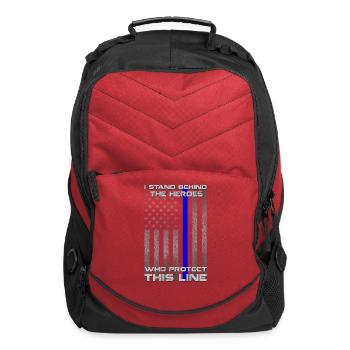 York Hardcore NYHC Music Cool - Computer Backpack - red - Front