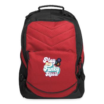 Play That Funky Music Retro Funk Soul - Computer Backpack - red - Front