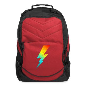 Lightning Bolt 80s - Computer Backpack - red - Front