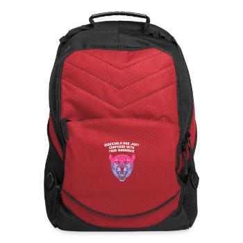 Confused with Your Ignorance Bisexual LGBTQ Bi Pri - Computer Backpack - red - Front