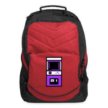 Nostalgic Arcade Machine Gamer - Computer Backpack - red - Front