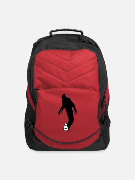 Gloom Beast Silhouette - Computer Backpack - red