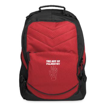 Art of Palmistry Psychic Person Gift - Computer Backpack - red - Front