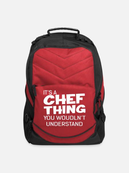It's A Chef Thing You Wouldn't Understand - Computer Backpack - red