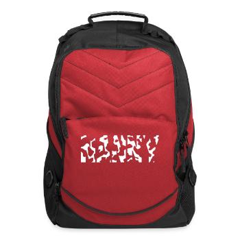 Cow Nanny Birthday Matching Gifts - Computer Backpack - red - Front