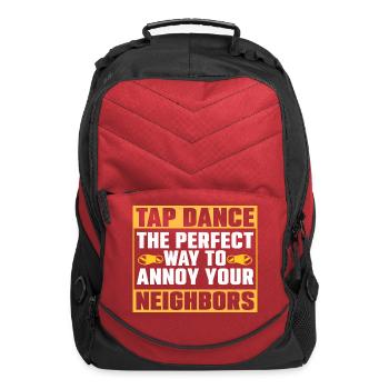 Tap Dance The Perfect Way To Annoy Tap Dancer - Computer Backpack - red - Front