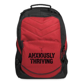 Anxious Yum Glitter - Computer Backpack - red - Front