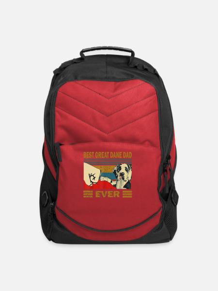 Best Great Dane Ever Best Friend Ever In My Life - Computer Backpack - red