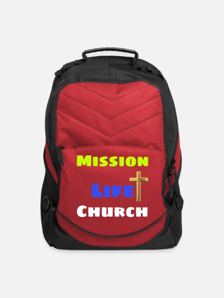 Mission Life - Computer Backpack - red