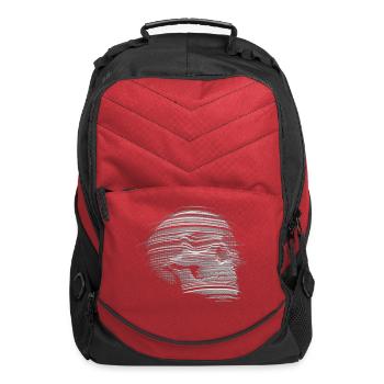 Sandy Skull - Computer Backpack - red - Front
