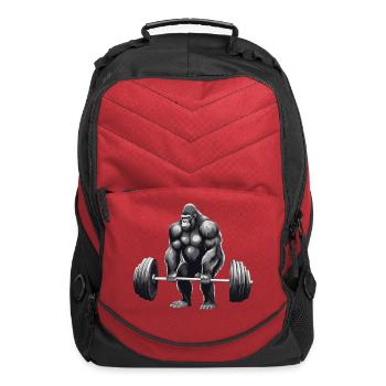 Big G Deadlift - Computer Backpack - red - Front
