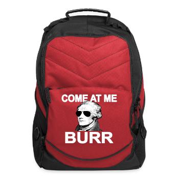 Come At Me Burr Meme - Computer Backpack - red - Front