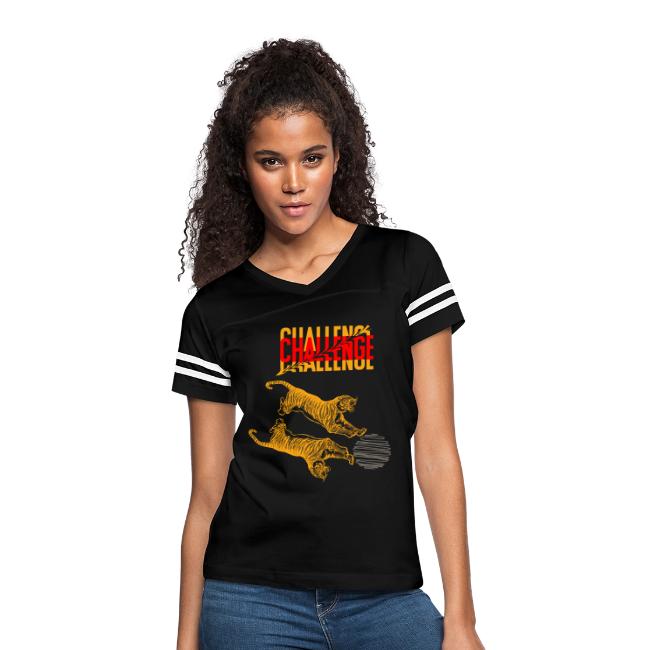 Double tiger fashion, jungle feline animals.