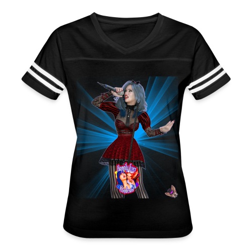 Happily Ever Undead: Alicia Abyss Singer - Women's Vintage Sports T-Shirt
