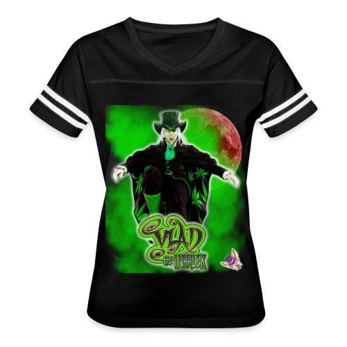Vlad The Inhaler Green Smoke Clouds - Women's Vintage Sports T-Shirt