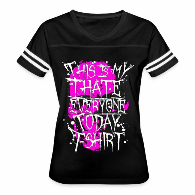 This Is My I Hate Everyone Today T-Shirt Gift Idea
