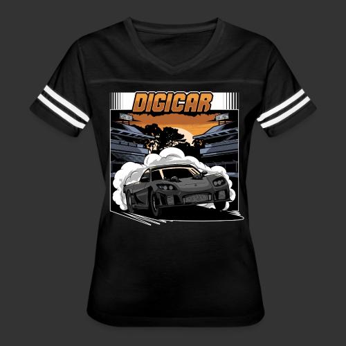 The Launch - Women's V-Neck Football Tee