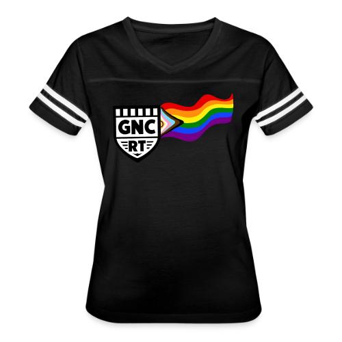 GNCRT Pride - Women's V-Neck Football Tee