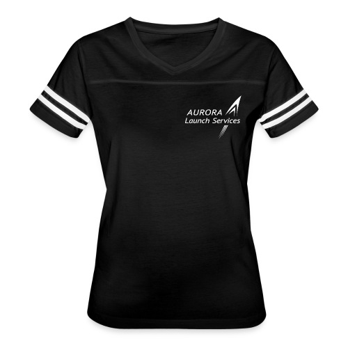 Aurora LS logo white - Women's Vintage Sports T-Shirt