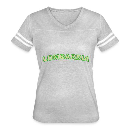 lombardia_2_color - Women's V-Neck Football Tee
