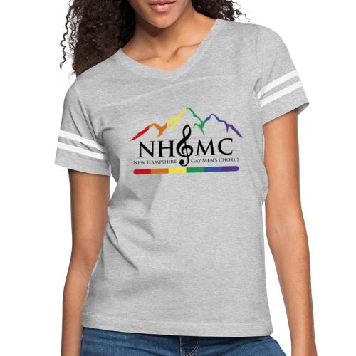 NHGMC Gear - Women's V-Neck Football Tee