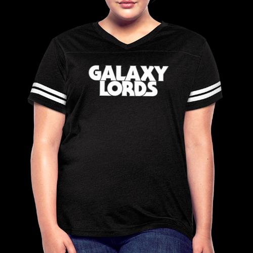 Galaxy Lords Logo - Women's V-Neck Football Tee