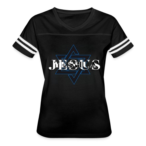 Jesus Yeshua is our Star - Women's Vintage Sports T-Shirt