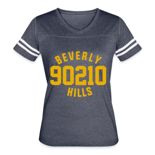 Beverly Hills 90210- Original Retro Shirt - Women's V-Neck Football Tee