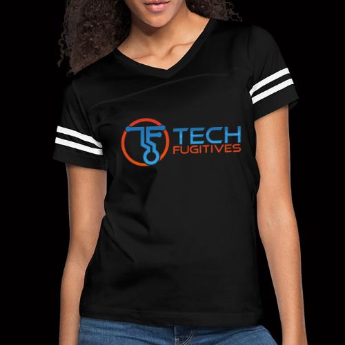 Tech Fugitives Logo T's and Gear - Women's Vintage Sports T-Shirt