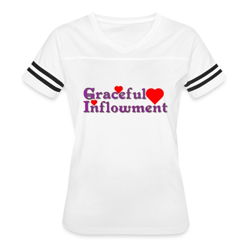 Graceful Inflowment - Women's Vintage Sports T-Shirt