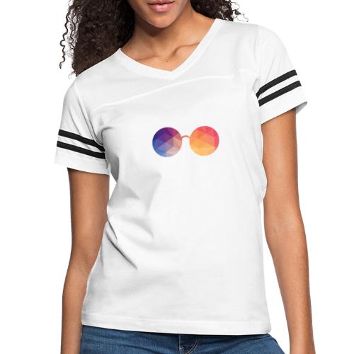 It takes 12 steps to look this good! - Women's V-Neck Football Tee
