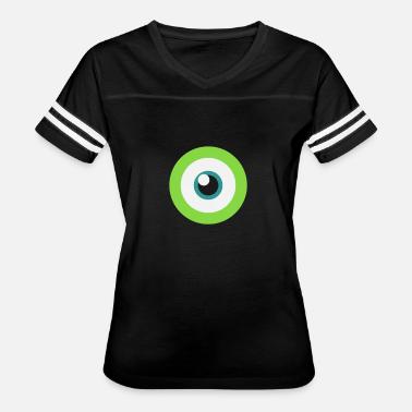 Pixar Monsters Inc Mike's Eyeball Women's Racerback Tank Top - Soft, Cute Graphic Tee For Fans, Printed In USA