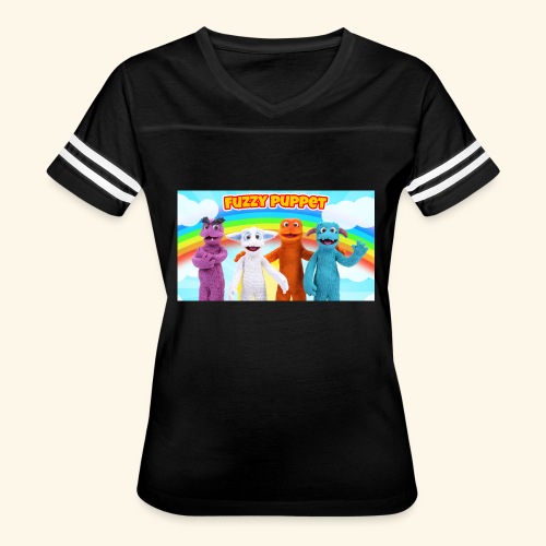 Fuzzy Characters - Women's Vintage Sports T-Shirt