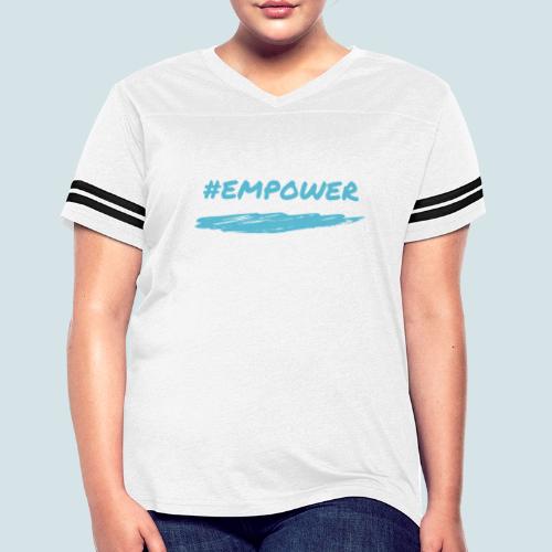 Empower - Women's V-Neck Football Tee