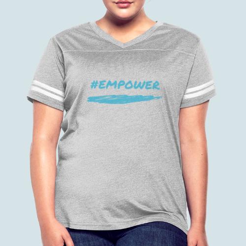 Empower - Women's V-Neck Football Tee