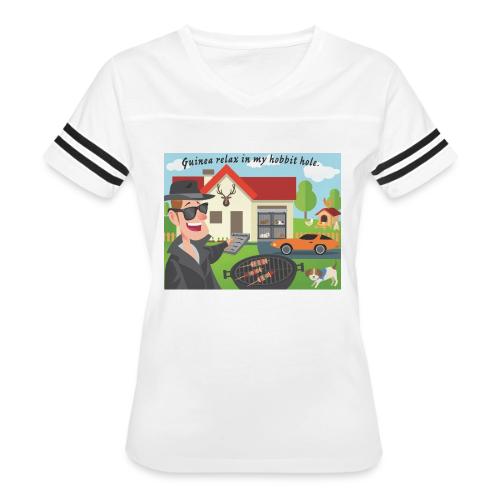 The Servant Automator - Women's V-Neck Football Tee