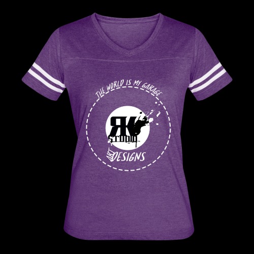 The World is My Garage - Women's Vintage Sports T-Shirt