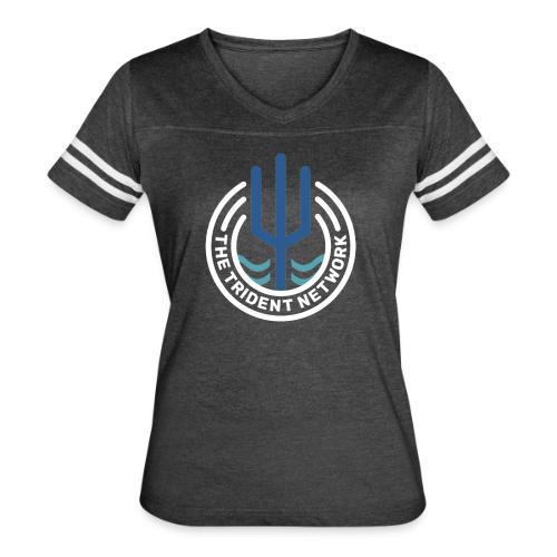 Trident Network Light - Women's V-Neck Football Tee