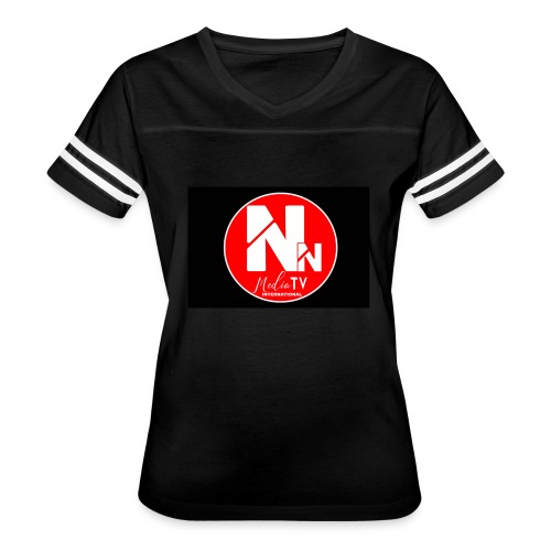 logo NN MEDIA TV - Women's Vintage Sports T-Shirt