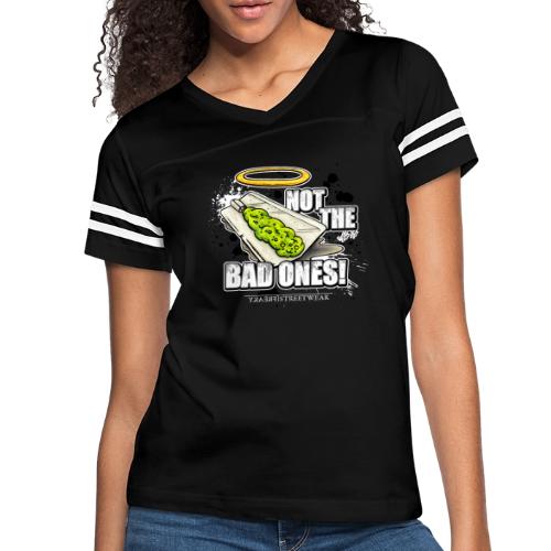 not the bad ones - Women's V-Neck Football Tee
