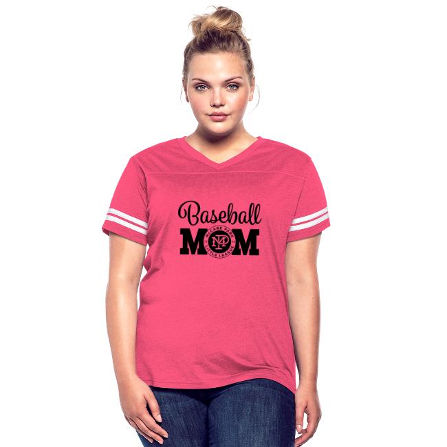 MPLL Baseball Mom Graphic Black