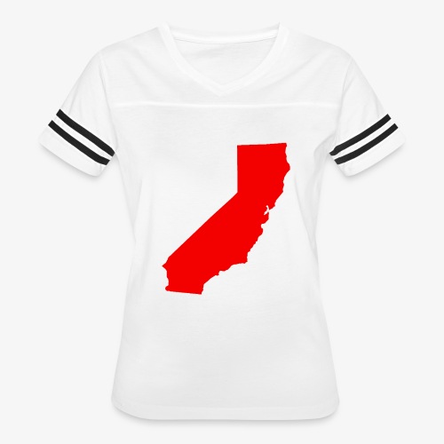 Flip Cali Red - Women's Vintage Sports T-Shirt