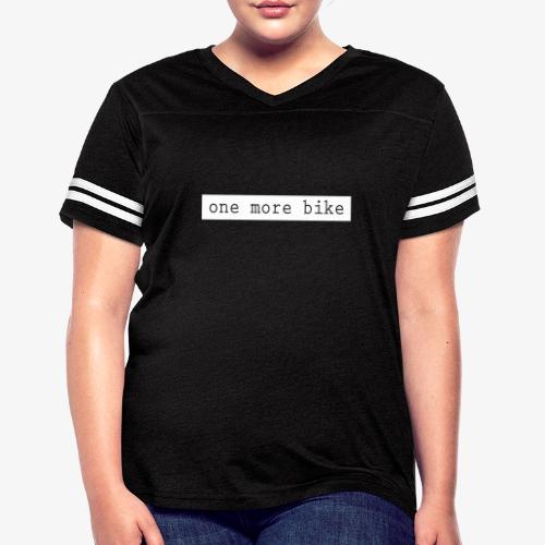 One More Bike - Women's V-Neck Football Tee