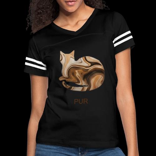 Rare Purpose - Women's V-Neck Football Tee