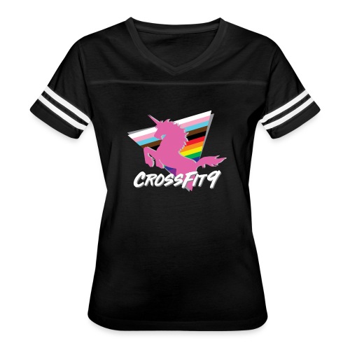 CrossFit9 Pride 2020 - Women's Vintage Sports T-Shirt